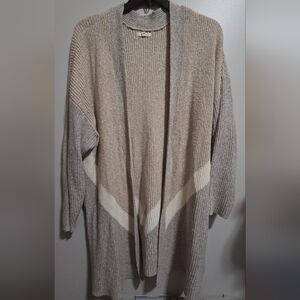 Maurices Tan and Cream Women's Sweater